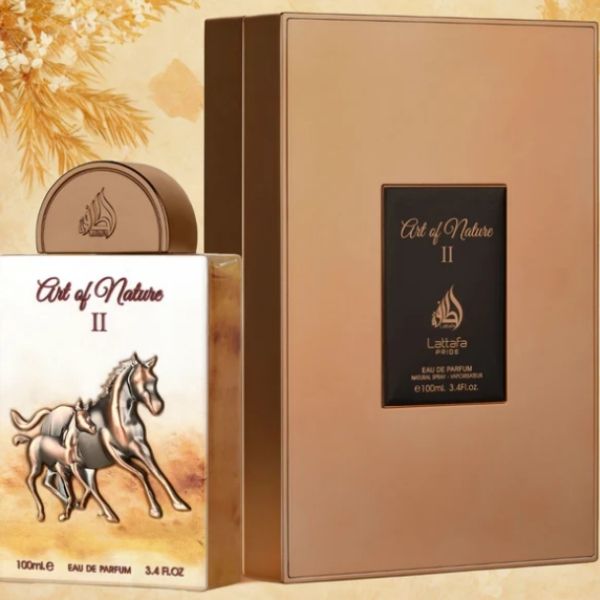 Lattafa Pride Art of Nature II 100ML – Perfume Unisex Cítrico Floral Amaderado con Cardamomo, Ambroxan y Vainilla
